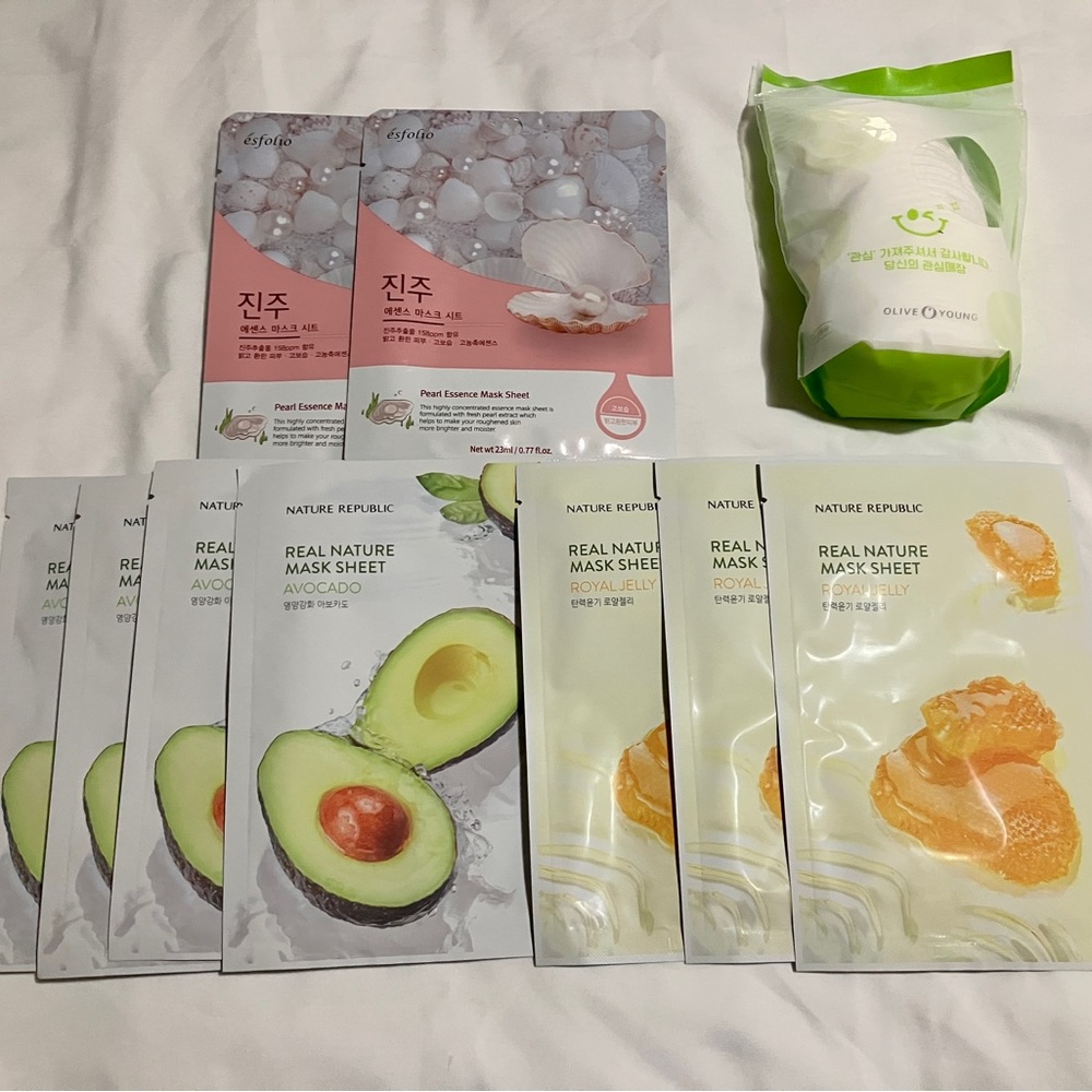 Korean Mask Pack Set of 9
